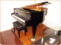 グランドピアノ専用の防振架台