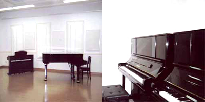 学校音楽室・ピアノ演習室